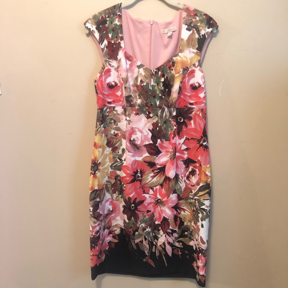 Retro Pin-Up Spring Floral Dress - Picture 3 of 7